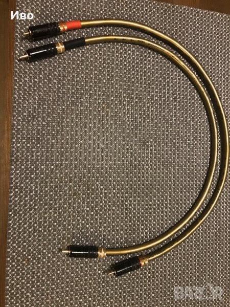 аудио кабел kco-is2-KaCsa OCC monocristal copper muiti standed cоnductor interconnect cable, снимка 1