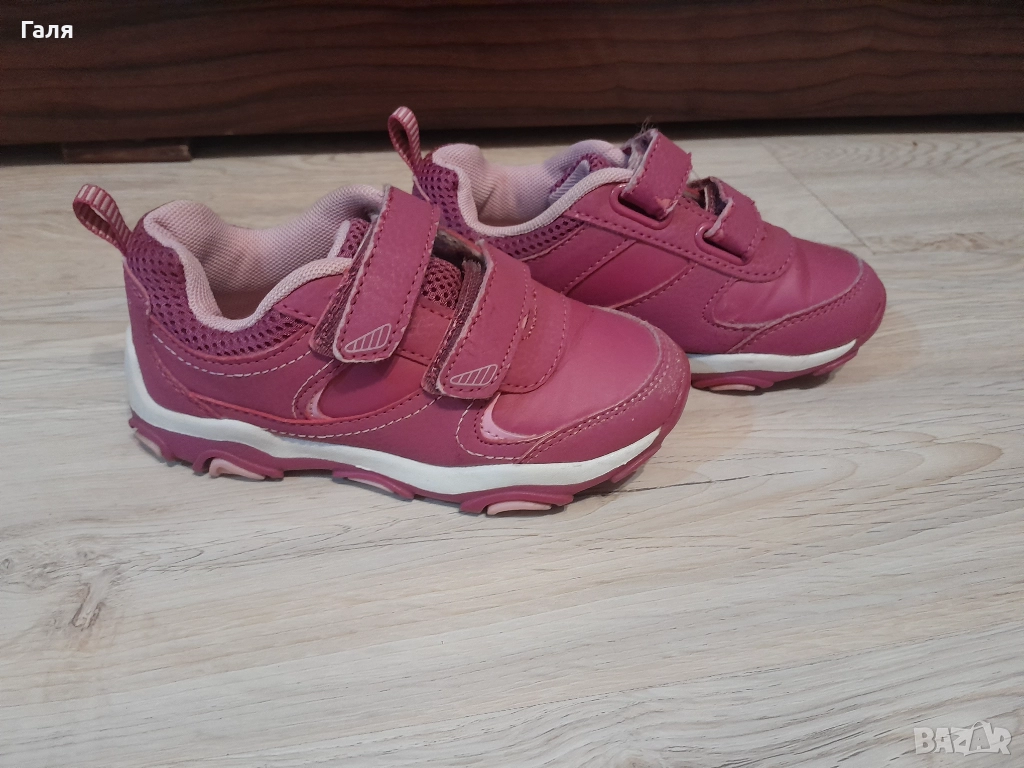 Розови детски маратонки №27, снимка 1