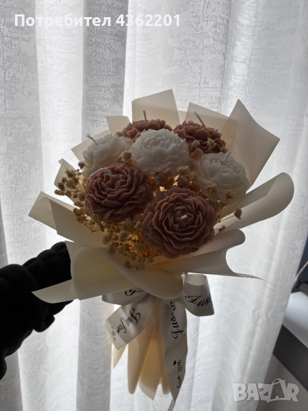 Ароматни букети от соев восък, снимка 1