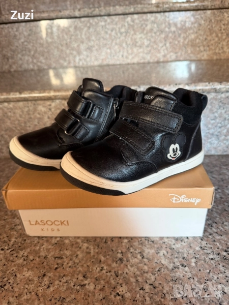 Естествена кожа Lasocki, Mikey Mouse, ватирани, снимка 1