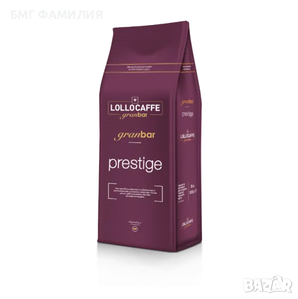 Кафе на зърна "GRANBAR" на марката Lollo Caffé, 1kg, снимка 1