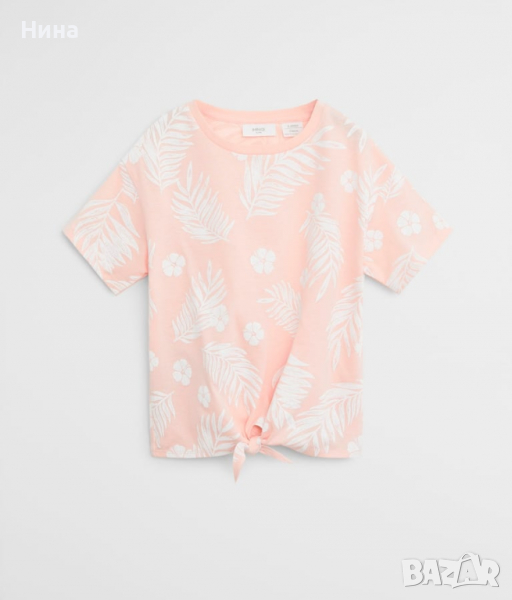 Тениска MANGO tropic, снимка 1