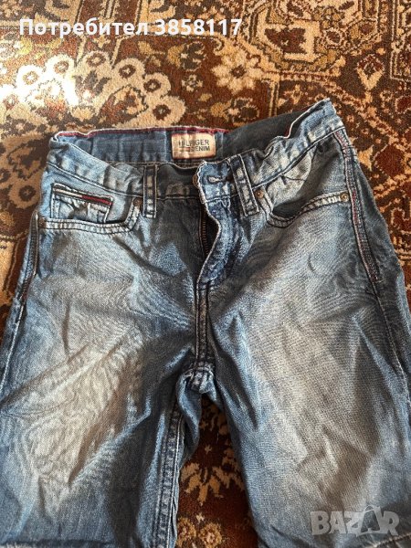 Tommy Hilfiger къси дънкови панталони за момче 6-7г 128см, снимка 1