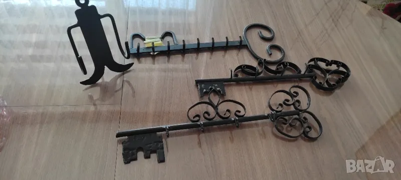 Закачалки за ключове* Ковано желязо, снимка 1