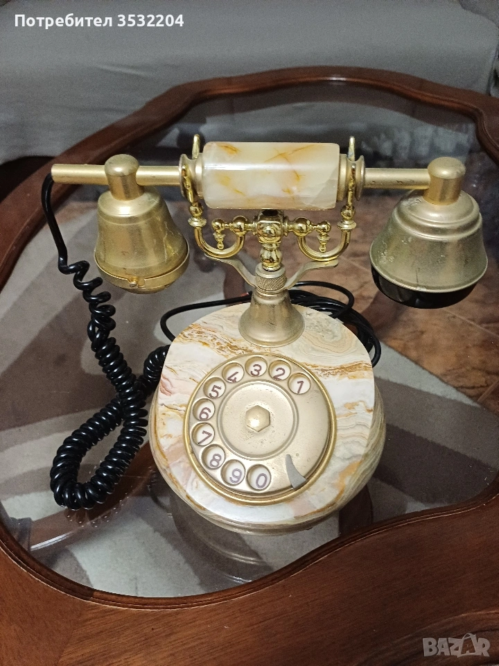 Колекционерски оникс телефон, снимка 1