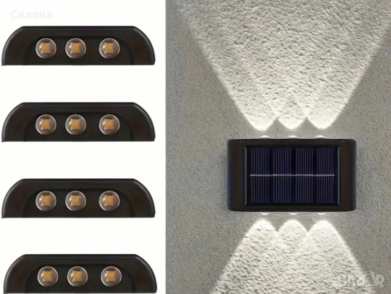 Слънчеви стенни лампи, снимка 1