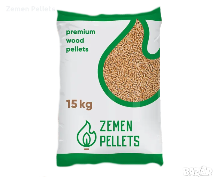 Премиум BG пелети за камина, КласА1, от производител 100% бял бор, снимка 1