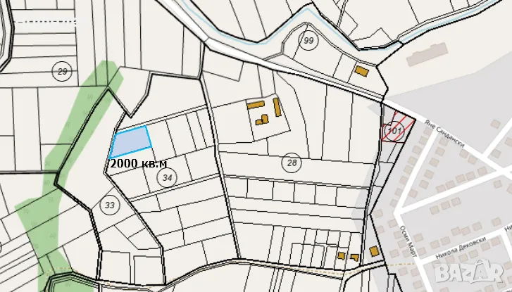 Продавам ниви в с. Лешница/Сандански, снимка 1