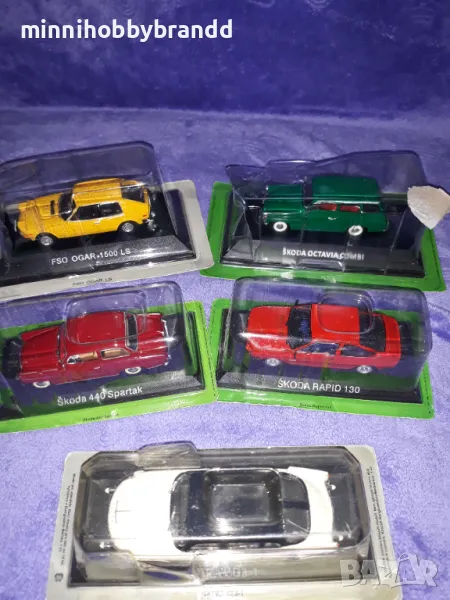 Skoda Oktavia Combi Tatra 603-1 FSO Ogar 1500 LS Skoda 440 Spartak Skoda Rapid 130 , снимка 1