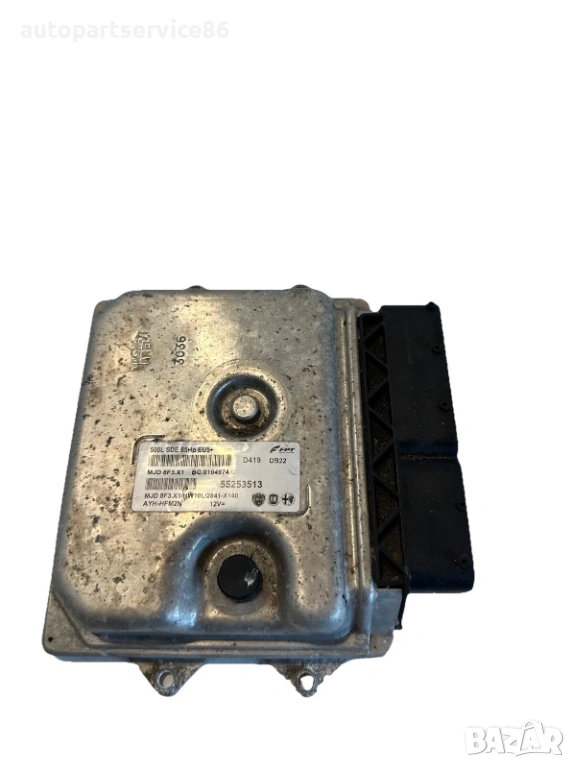 Електронен блок за управление на двигателя (ECU) за Fiat 500L 1.3 MultiJet, 2013 г. № 55253513, снимка 1
