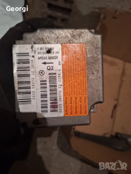 AIRBAG модул Мерцедес А класа Mercedes A class W168 0285001222, снимка 1