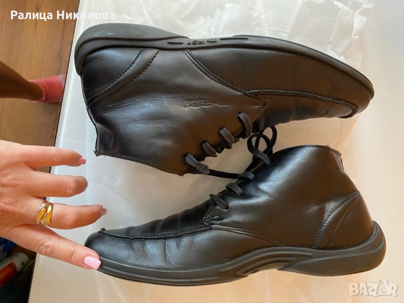 Мъжки високи боти естествена кожа Airstep 40 номер , снимка 1