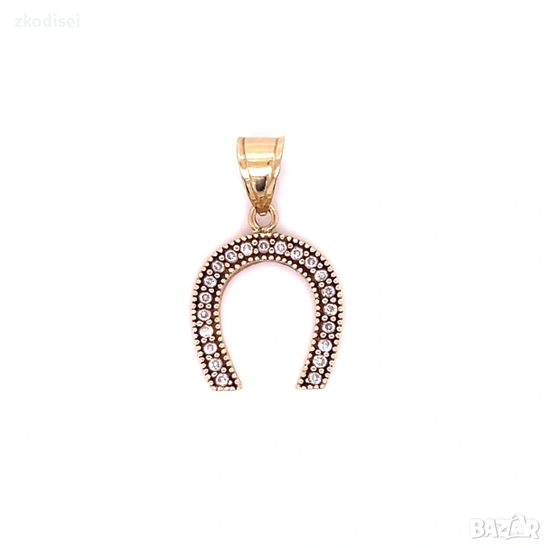 Златен медальон 1,10гр. 14кр. проба:585 модел:36361-1, снимка 1