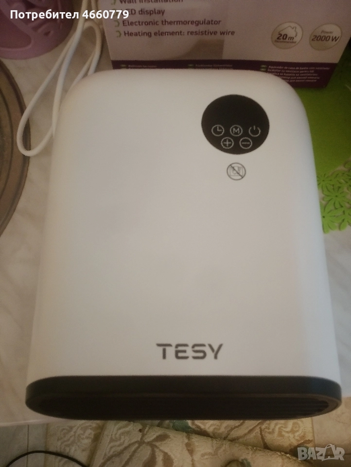 Tesy конвектор за баня, снимка 1