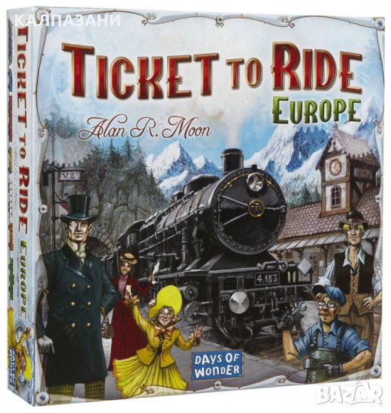 TICKET TO RIDE EUROPE (15th Anniversary Edition), снимка 1