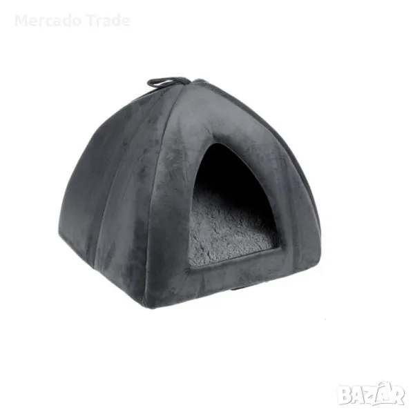 Легло за домашни любимци Mercado Trade, Тъмно сиво, снимка 1