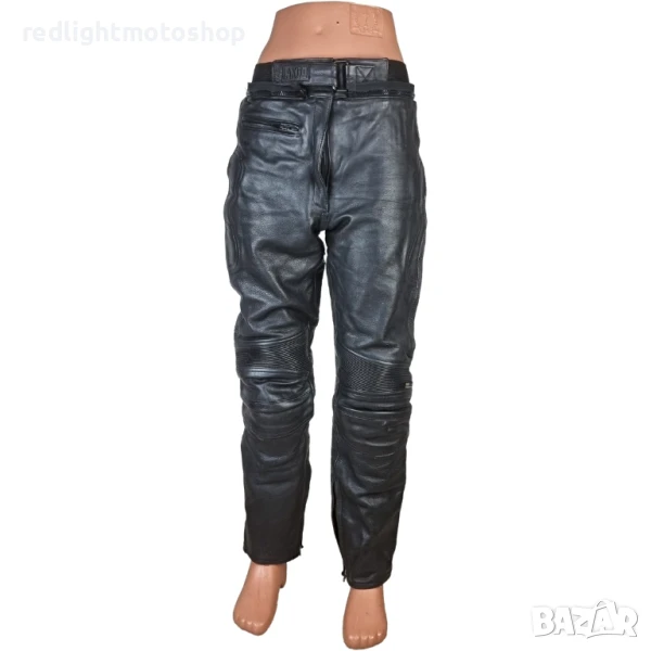 🧥 4971 – Akito Дамски кожен мото панталон – Размер 42 – 💵 100 лв, снимка 1