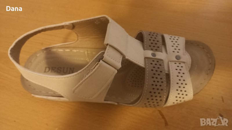 Дамски сандали естествена кожа , снимка 1