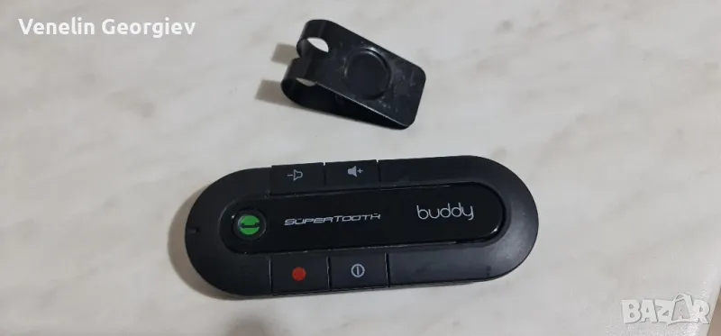 Безжичнен трансмитер за автомобил SuperTooth BUDDY-Bluetooth за сенника., снимка 1