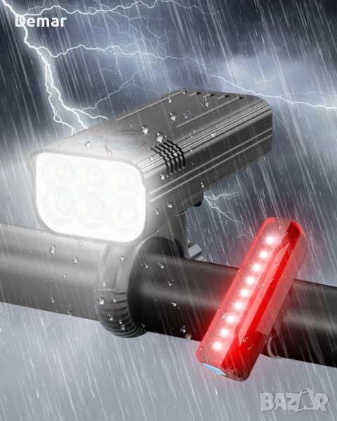 Водоустойчива велосипедна светлина , снимка 1