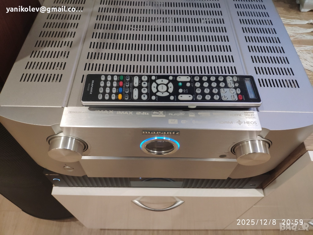 Аудио-видео съраунд усилвател Marantz SR8015, снимка 1
