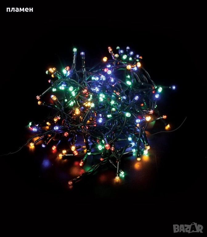 Коледни LED лампи 100бр, снимка 1