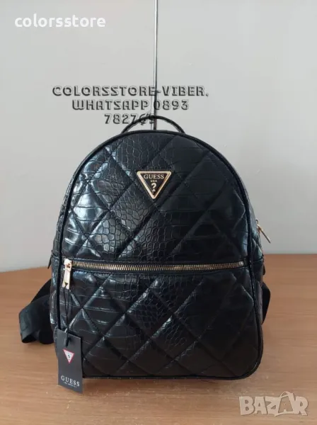 Черна раница Guess-SG127U, снимка 1