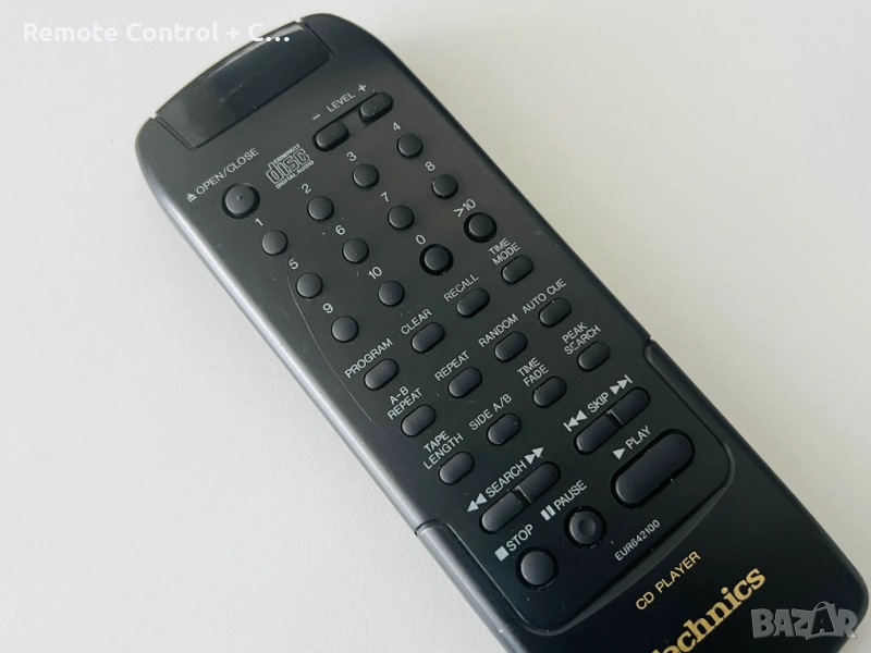 Дистанционно TECHNICS EUR642100 (CD PLAYER), снимка 1