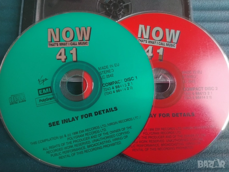 Now 41 - комплект от два матрични диска CD1 + CD2, снимка 1