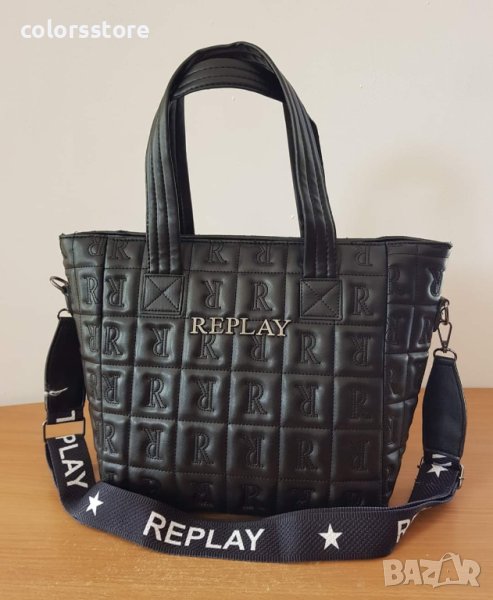 Черна чанта /реплика  Replay код Br-D34, снимка 1