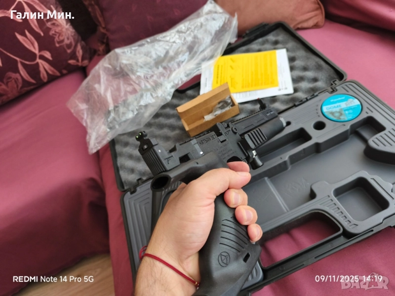 Въздушен PCP пистолет Hatsan Jet 1 , 5.5, снимка 1