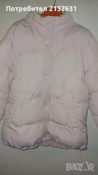 ДЕТСКО РОЗОВО ЗИМНО ДЕБЕЛО ЯКЕ - Размер 134, снимка 1