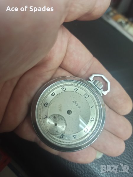 Стар Немски Джобен Часовник ANCRE FOREIGN Работеш, снимка 1
