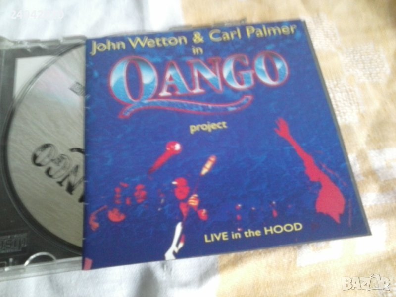 Qango – Live In The Hood  Carl Palmer & John Wetton матричен диск, снимка 1