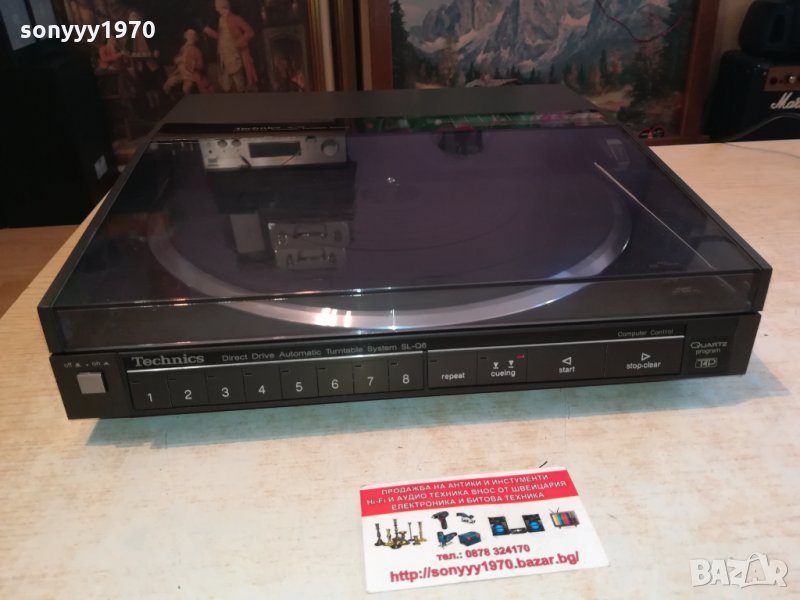 ПОРЪЧАН-technics sl-q6 made in japan-внос swiss 1002221642, снимка 1