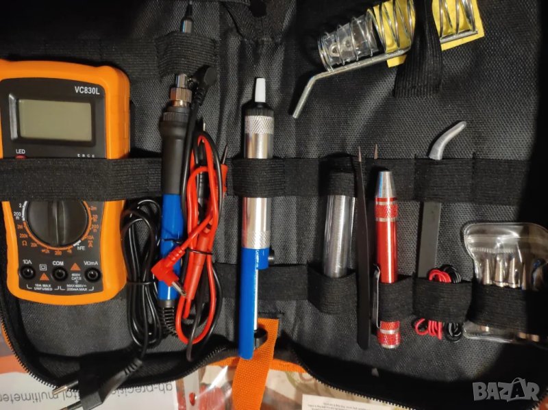 Поялник, мултиметър и аксесоари, снимка 1