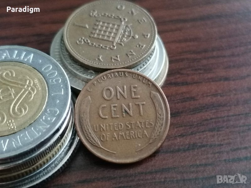 Монета - САЩ - 1 цент | 1946г., снимка 1