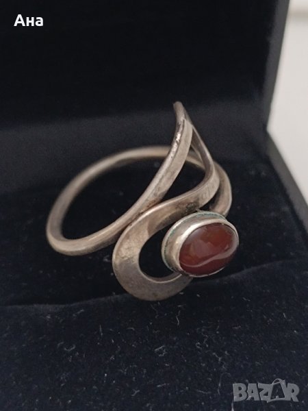Красив сребърен пръстен #ДШ, снимка 1