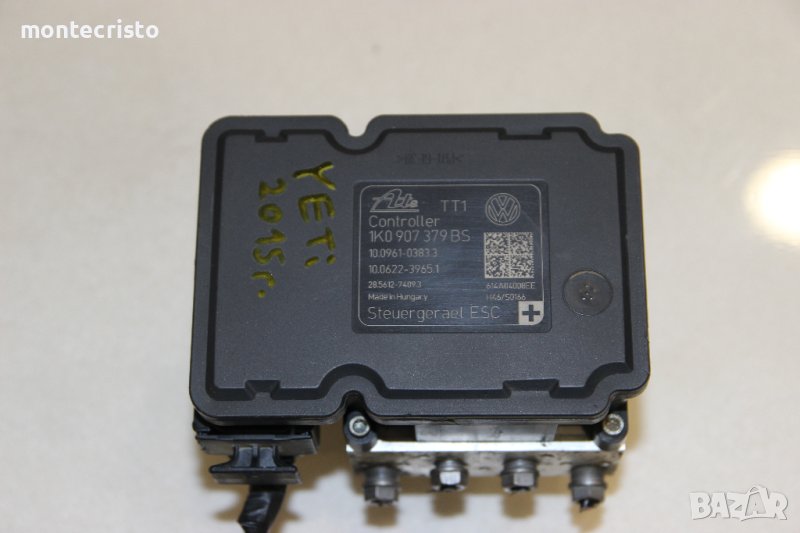 ABS модул Skoda Yeti (2009-2017г.) 1K0 907 379 BS / 1K0907379BS / 1K0 614 517 EG / 1K0614517EG, снимка 1