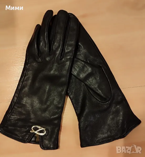 продавам дамски ръкавици естествена кожа , снимка 1