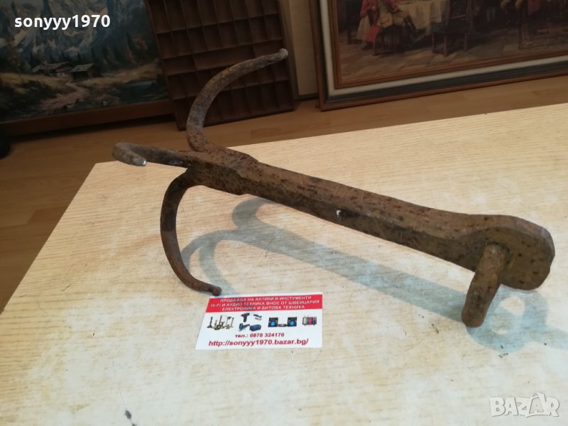 ПОРЪЧАНА-КОТВА-34Х16Х16СМ АНТИКА 2710212025, снимка 1