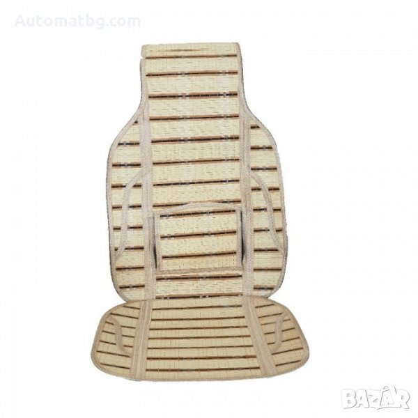 Универсална подложка за седалка Automat, Подложка от бамбук, 120 х 45см, 2бр, снимка 1
