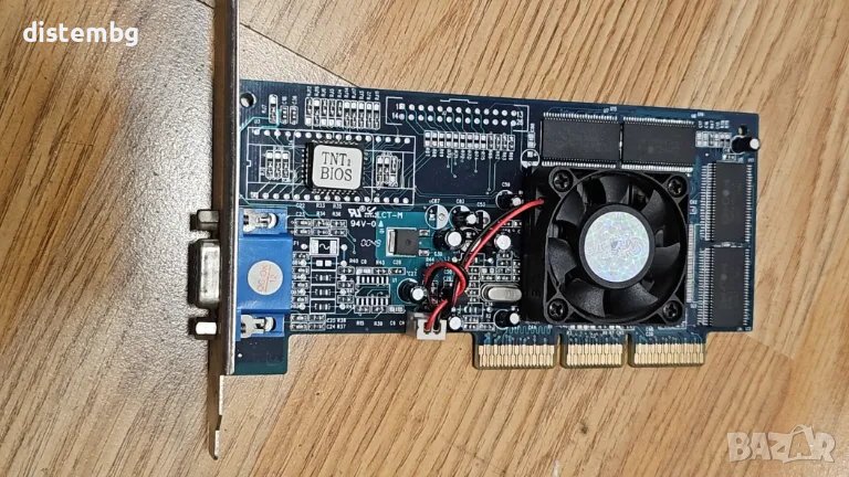 Видеокарта nVidia TNT2  32MB AGP, снимка 1