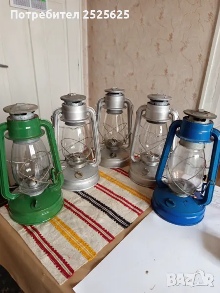 Български фенери - 5 броя, снимка 1