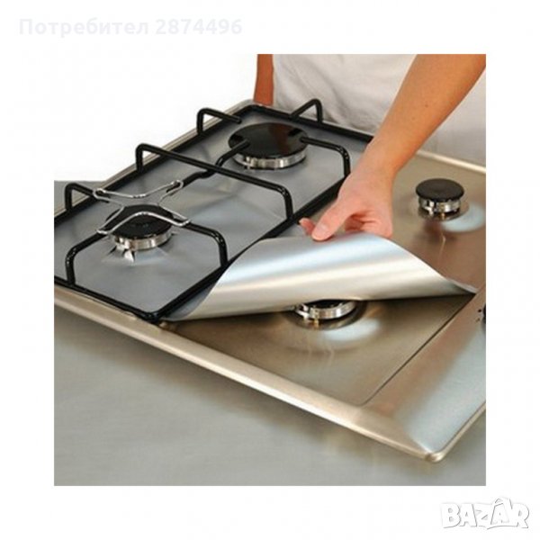 1714 Алуминиево фолио-протектор за газов котлон, снимка 1