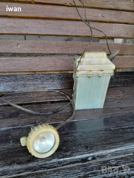 Акумолаторна лампа,Миньорска лампа, снимка 1