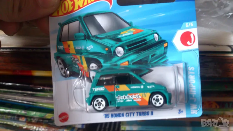 Hot Wheels '85 HONDA CITY TURBO II Treasure Hunt, снимка 1