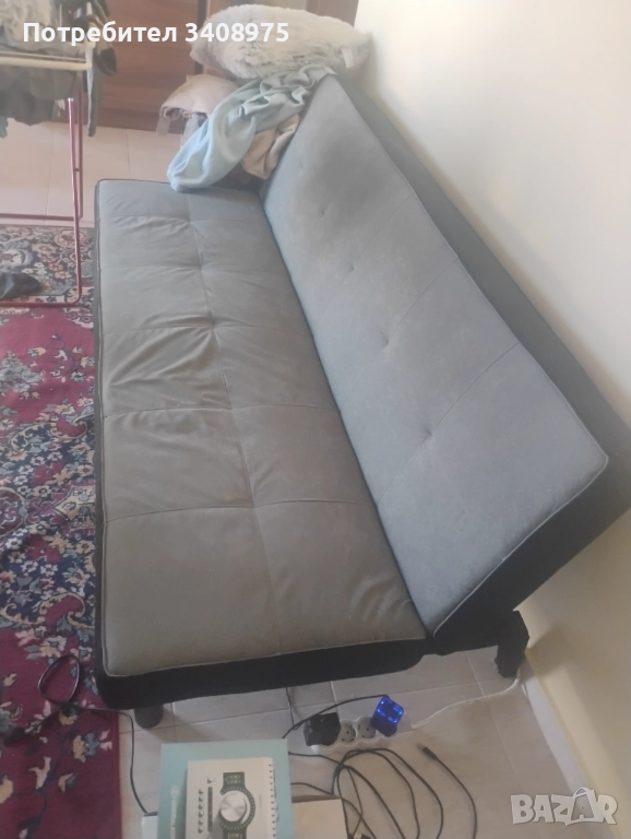 диван, запазен 178см, разпъва се, снимка 1