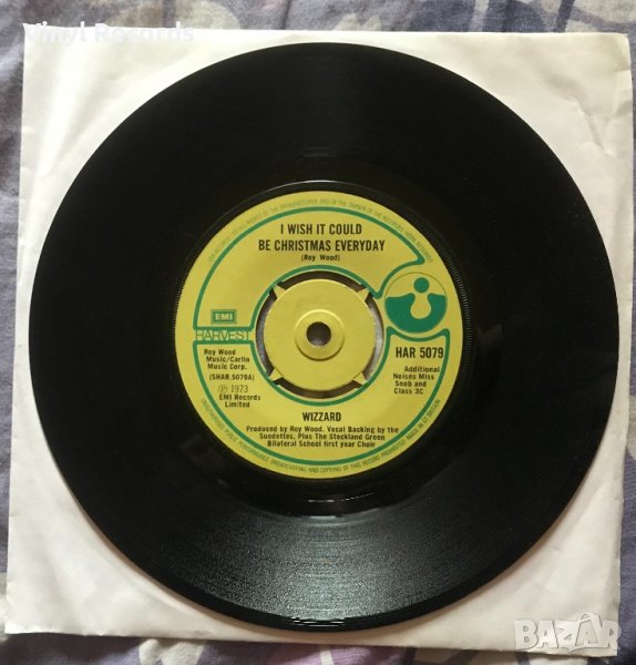 Wizzard ‎– I Wish It Could Be Christmas Everyday ,Vinyl, 7", снимка 1