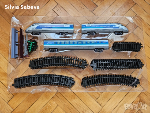 Детско електрическо влакче с релси, снимка 2 - Електрически играчки - 52456215